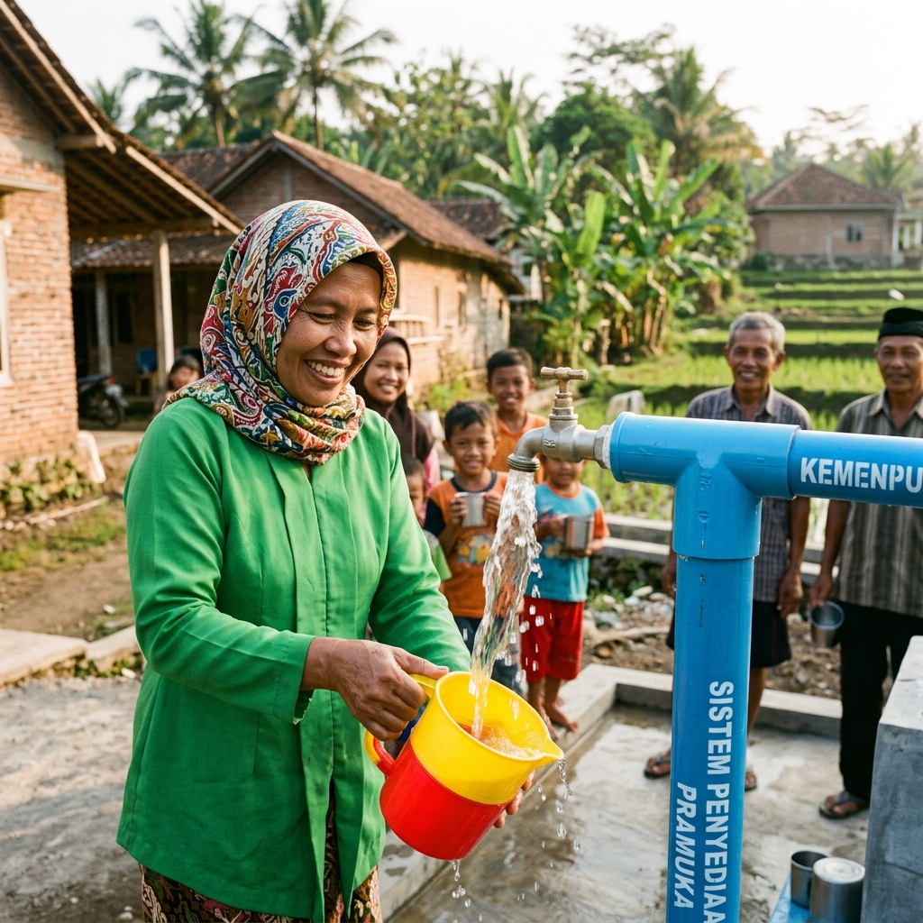 PUPR Koltim Gelar Optimalisasi Sanitasi Air Bersih Pedesaan
